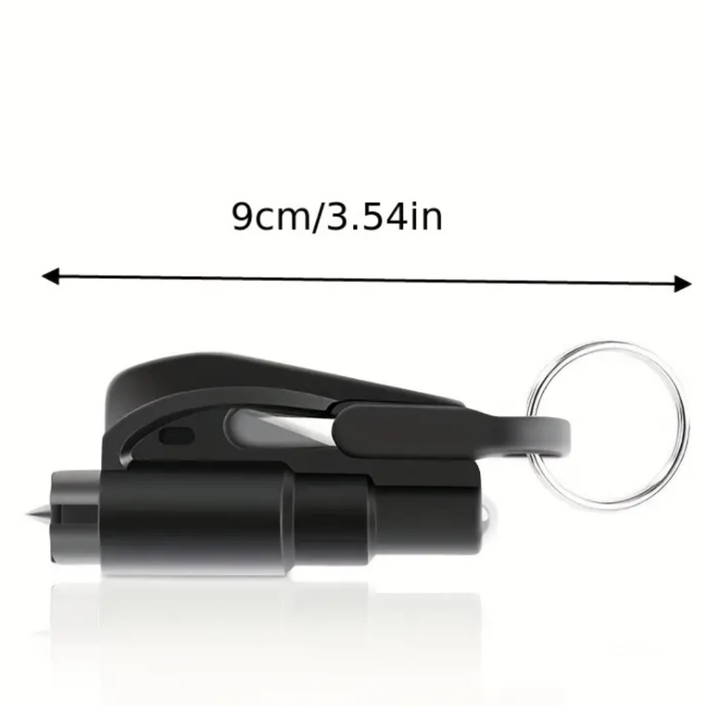 New Safety Keychain Breaks Glass Cuts Seatbelts